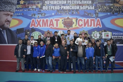 В Грозном завершился чемпионат Чеченской Республики по греко-римской борьбе